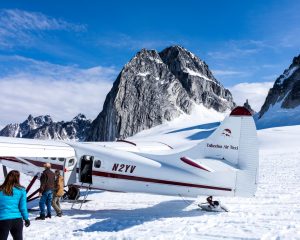 If a landing on a glacier or up-close view of Denali is on your bucket list, an airplane out of Talkeetna fits the order. (Kevin Kaiser | Travel Beat)
